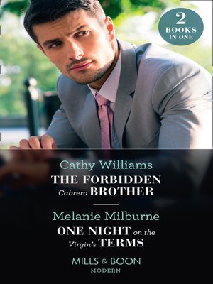 cover image of The Forbidden Cabrera Brother / One Night On the Virgin's Terms